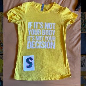 Your body your choice t-shirt